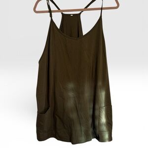 Elegant Olive Green Women's Jumpsuit